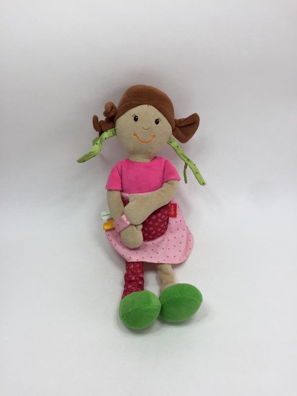 Puppe Mädchen Sigikid stehend 38 cm selten