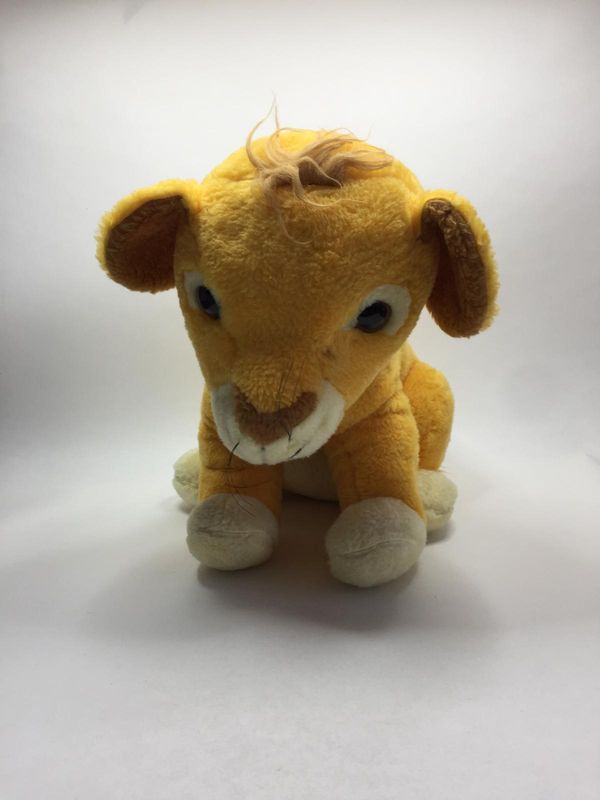 XXL Löwe Rhön Plüsh ähnlich Simba sitzend 60 cm 0,85 kg Mega selten