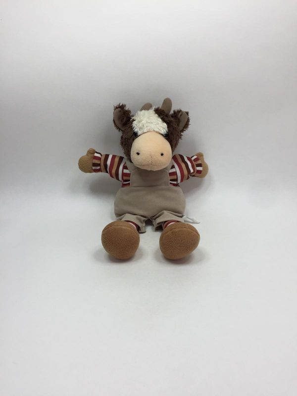 Kuh Handpuppe Bastitoys stehend 38 cm sehr selten