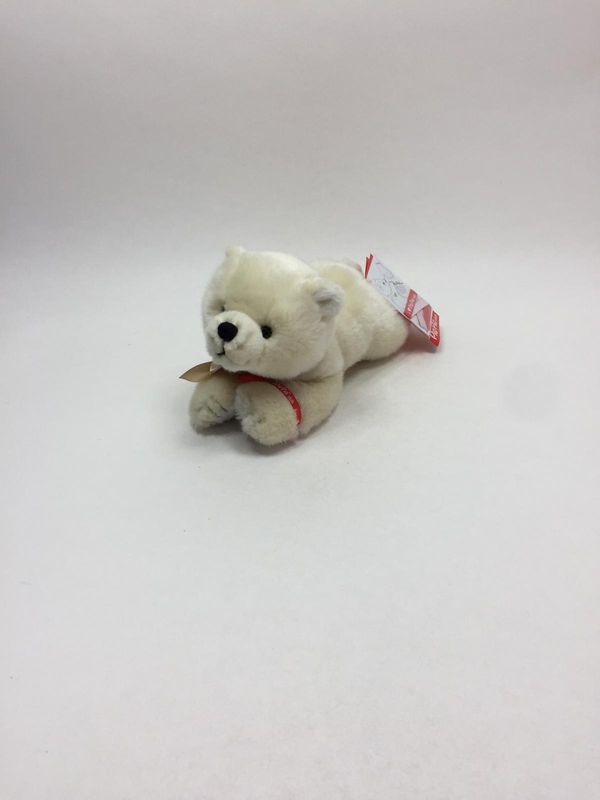 Eisbär Pia Pia Club liegend 28 cm Rarität Neuwertig mit Etikett