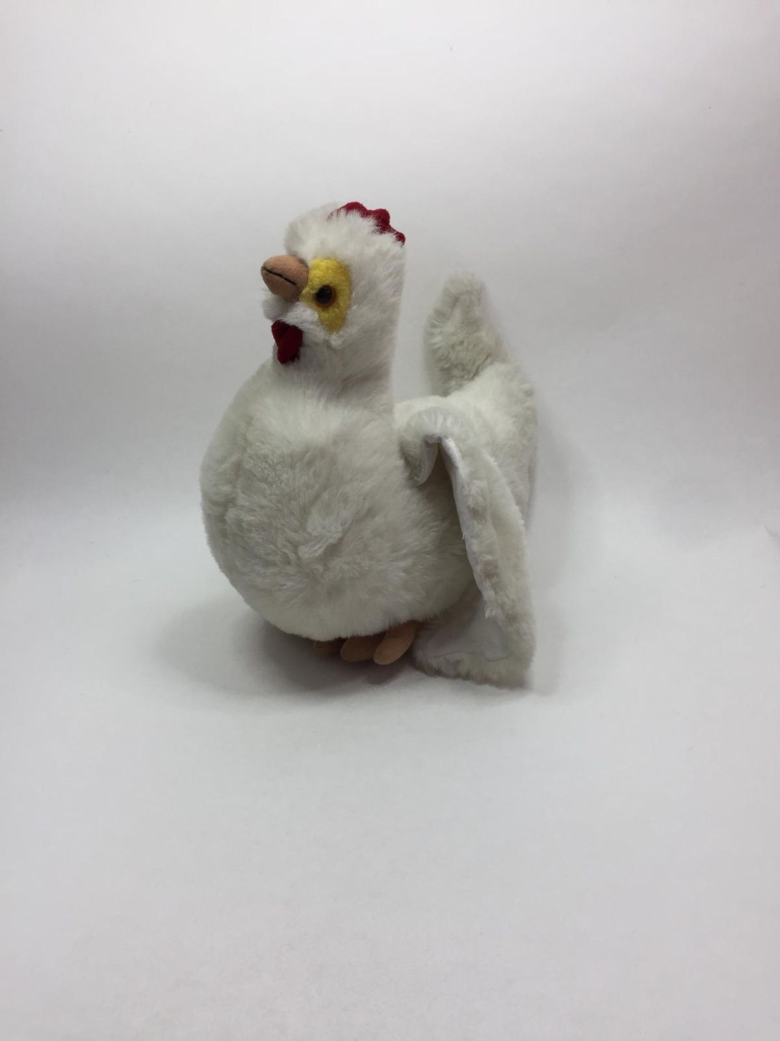 Huhn Hahn XL Knuffel stehend 35 cm Mega selten