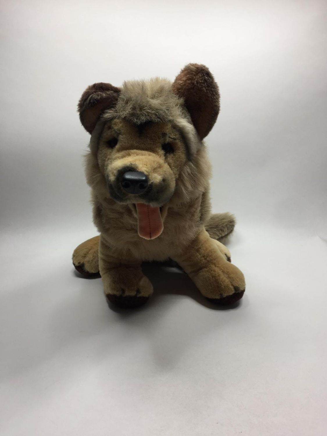 XXL Hund Plüti sitzend 60 cm 0,825 kg Mega Sammlerstück