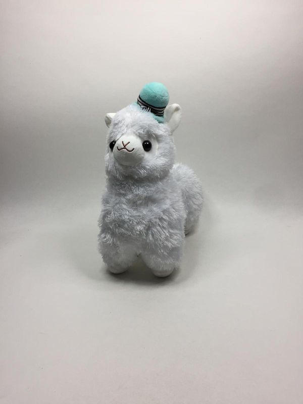 Lama Alpacasso stehend 40 cm Sammlerstück