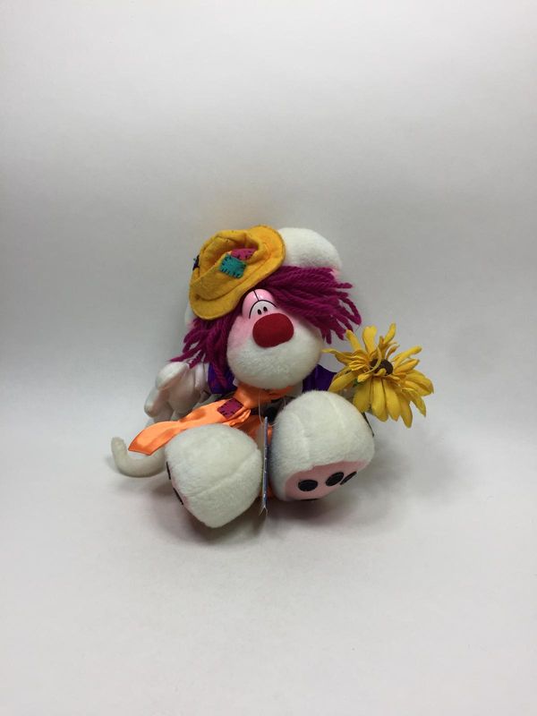 Diddl Maus Clown Jubiläum 10 Jahre Depesche stehend 30 cm Mega Sammlerstück Neuwertig mit Etikett