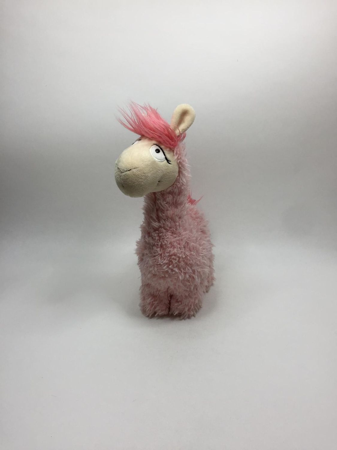 Nici Lama Rosy stehend 38 cm Sammlerstück