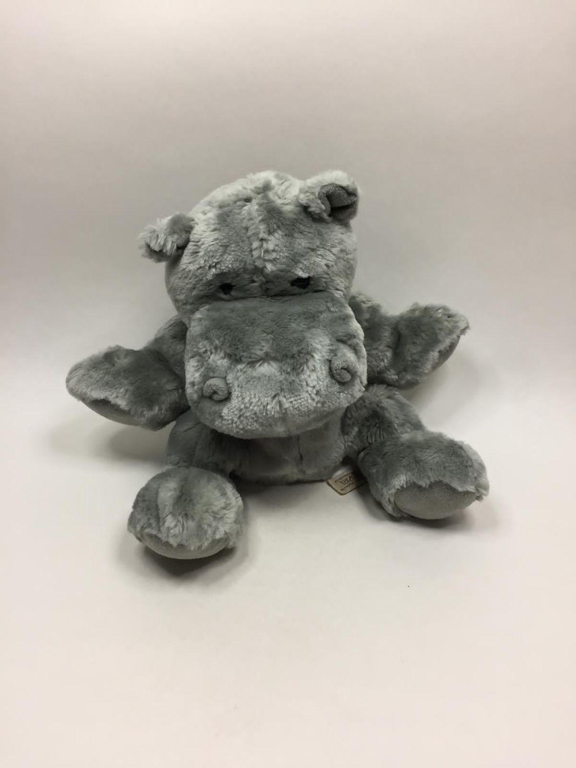 Nilpferd Handpuppe Magomora stehend 38 cm selten