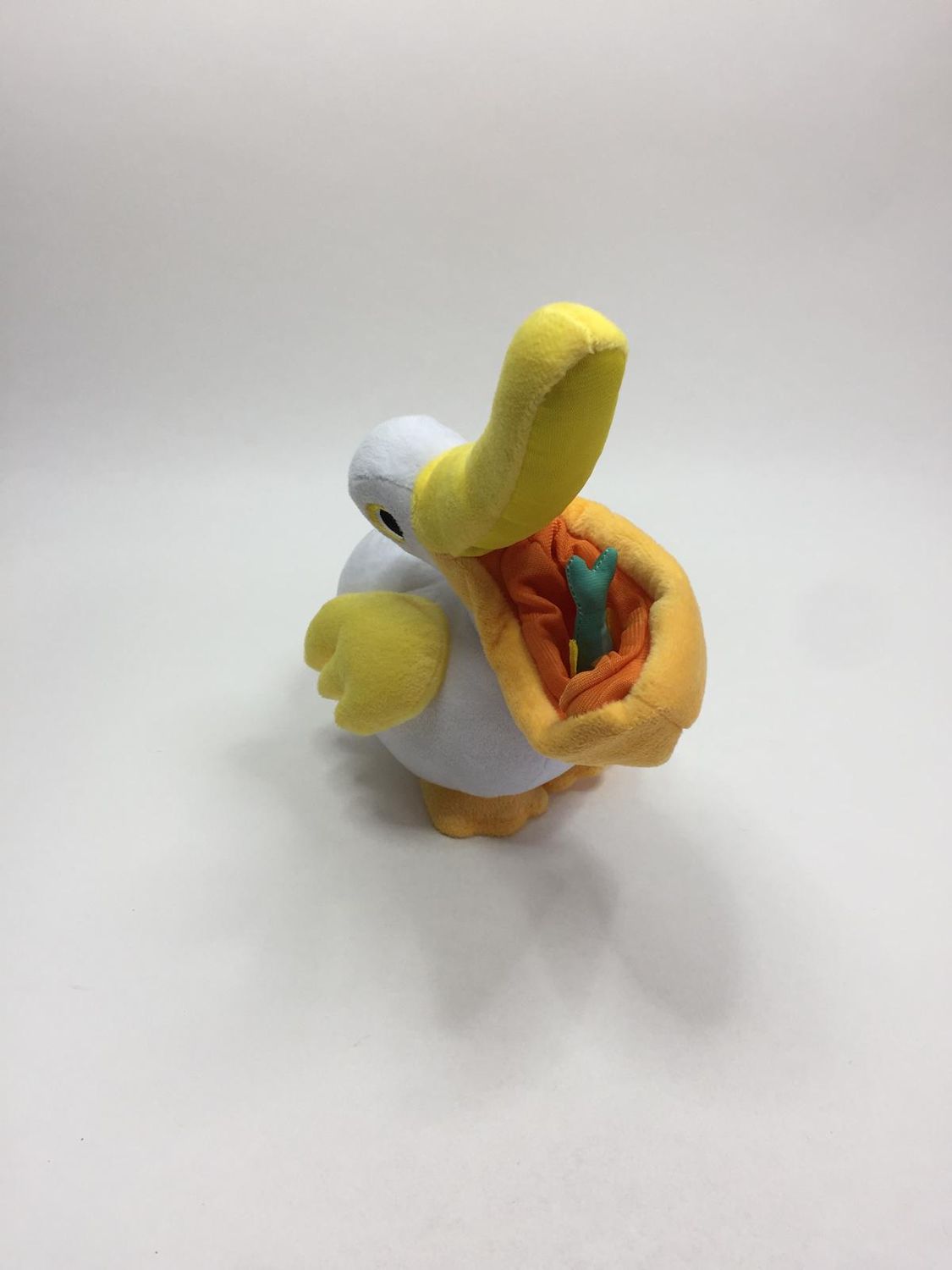 Vogel Pelikan Zebra stehend 28 cm sehr selten