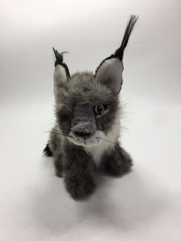 WWF Luchs sitzend 25 cm Sammlerstück