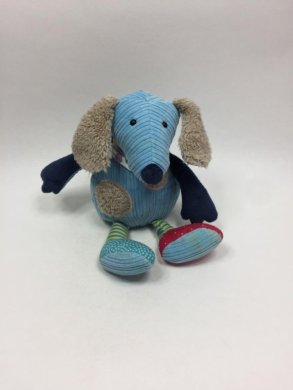 Hund Volkswagen Plusch "Mick Mecanic" stehend 28 cm Sammlerstück