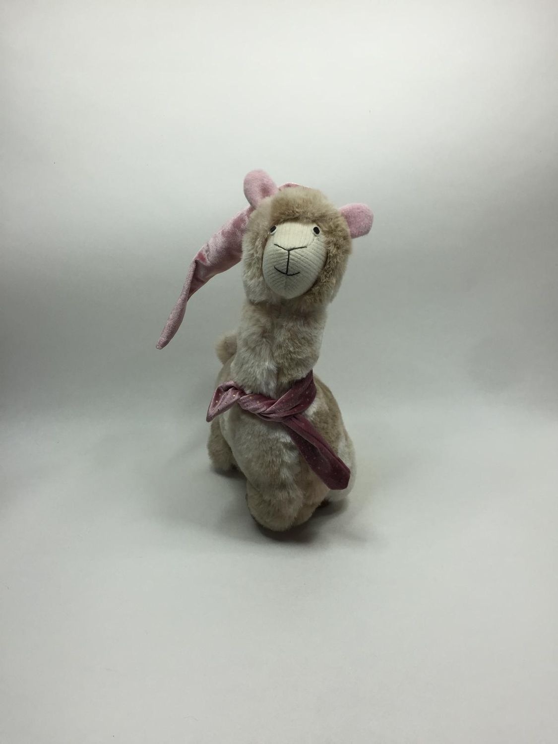 Lama Alpaka Knuffel stehend 40 cm sehr selten