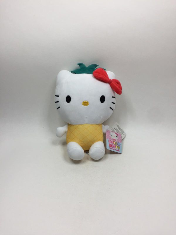 Hello Kitty Sanrio sitzend 20 cm Mega Sammlerstück Neuwertig mit Etikett