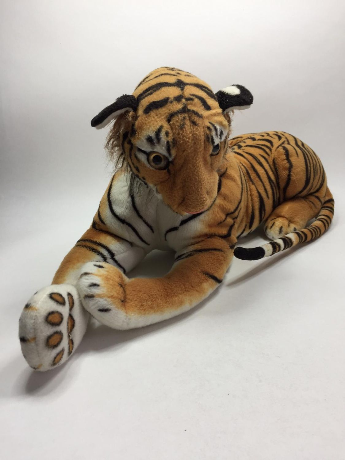 XXL Tiger Bambia liegend 115 cm 0,725 kg Mega selten