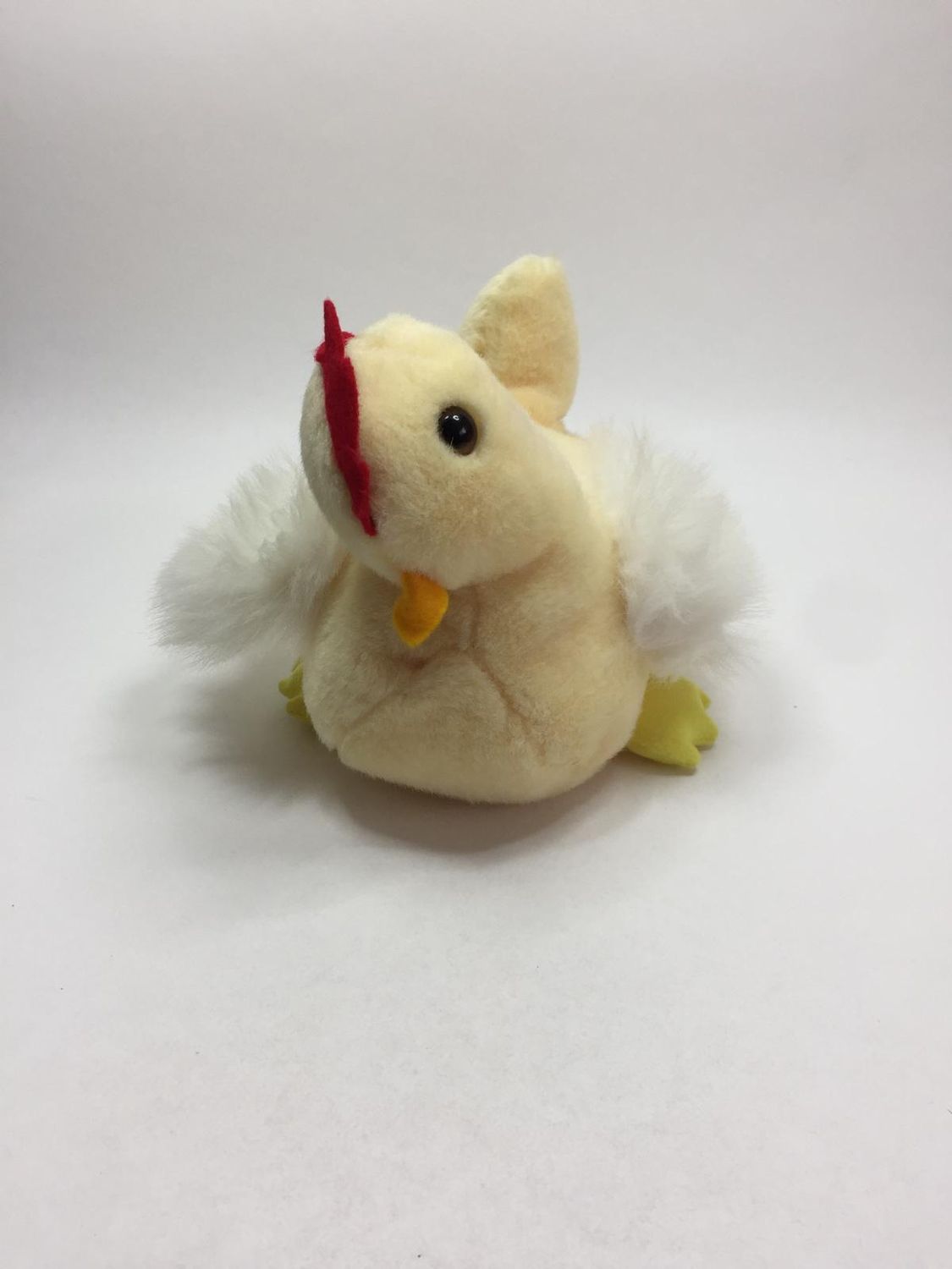 Huhn Hahn Seneca liegend 25 cm Rarität