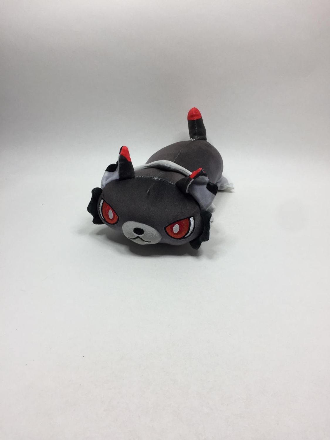 Katze Werwolfkatze Knuffel liegend 35 cm Mega Sammlerstück