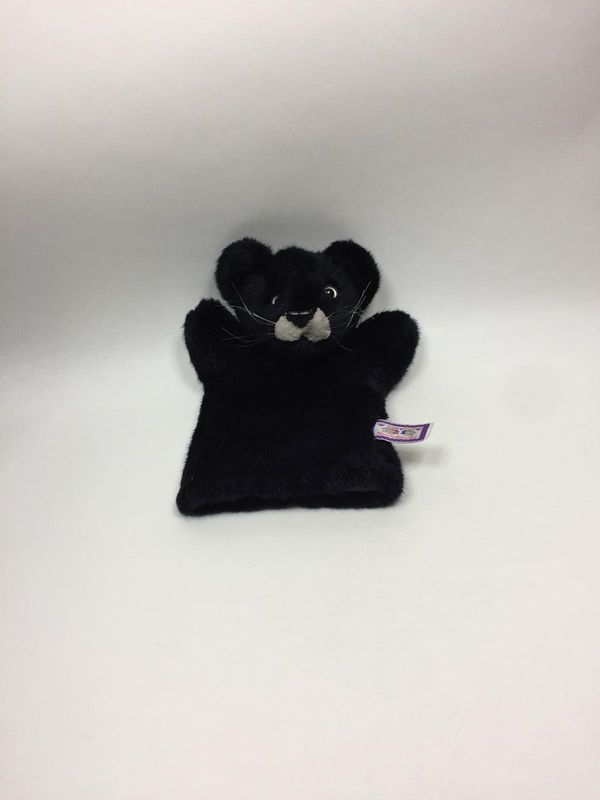 Panther Handpuppe Kuschelwuschel stehend 30 cm sehr selten Panther Handpuppe Kuschelwuschel stehend 30 cm sehr selten