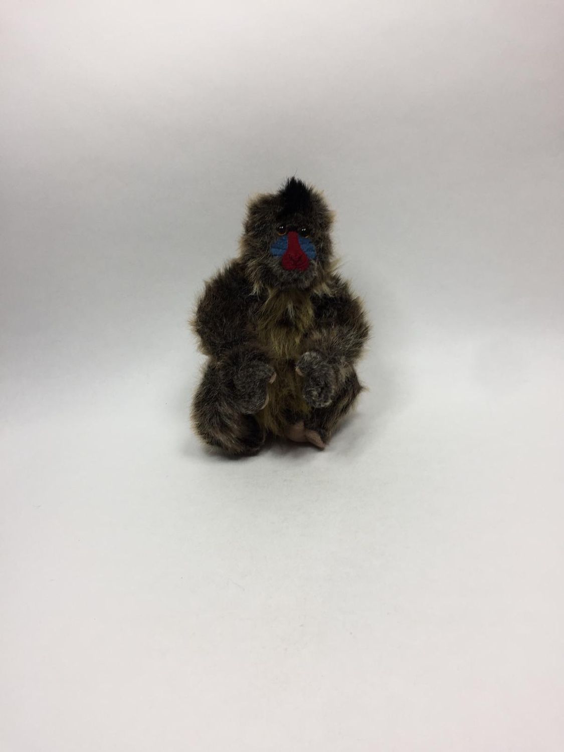 Affe Knuffel sitzend 22 cm Rarität