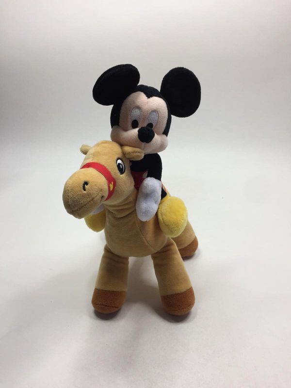 Disney Mickey Mouse auf Kamel stehend 35 cm Mega Rarität und Sammlerstück