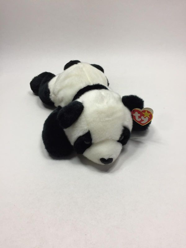 TY Panda liegend 35 cm Neuwertig mit Etikett