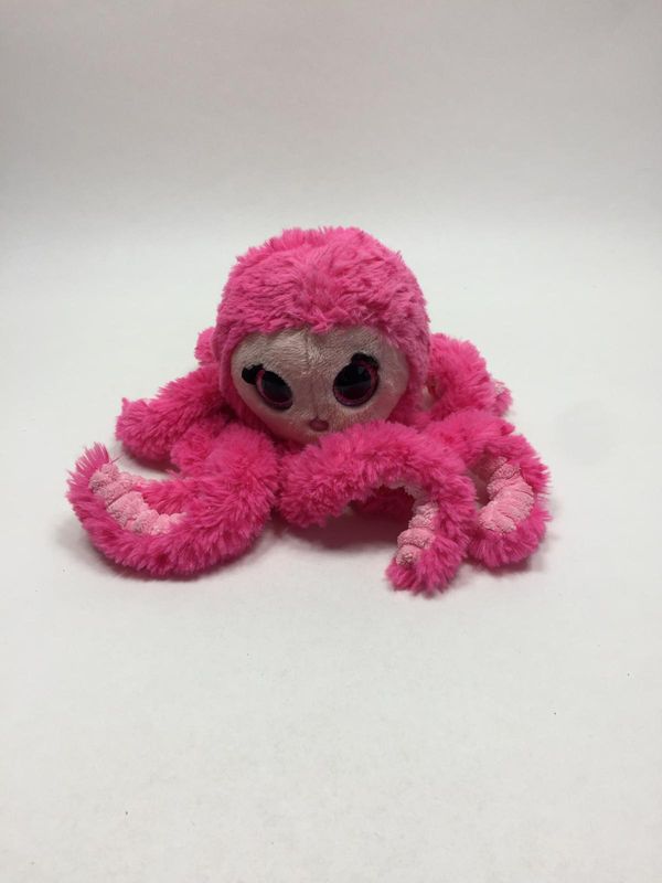 Krake, Krebs, Tintenfisch, Oktopus, Hummer Depesche "Krake Ahooy von Ylvi and the Minimoomis" liegend 48 cm Sammlerstück