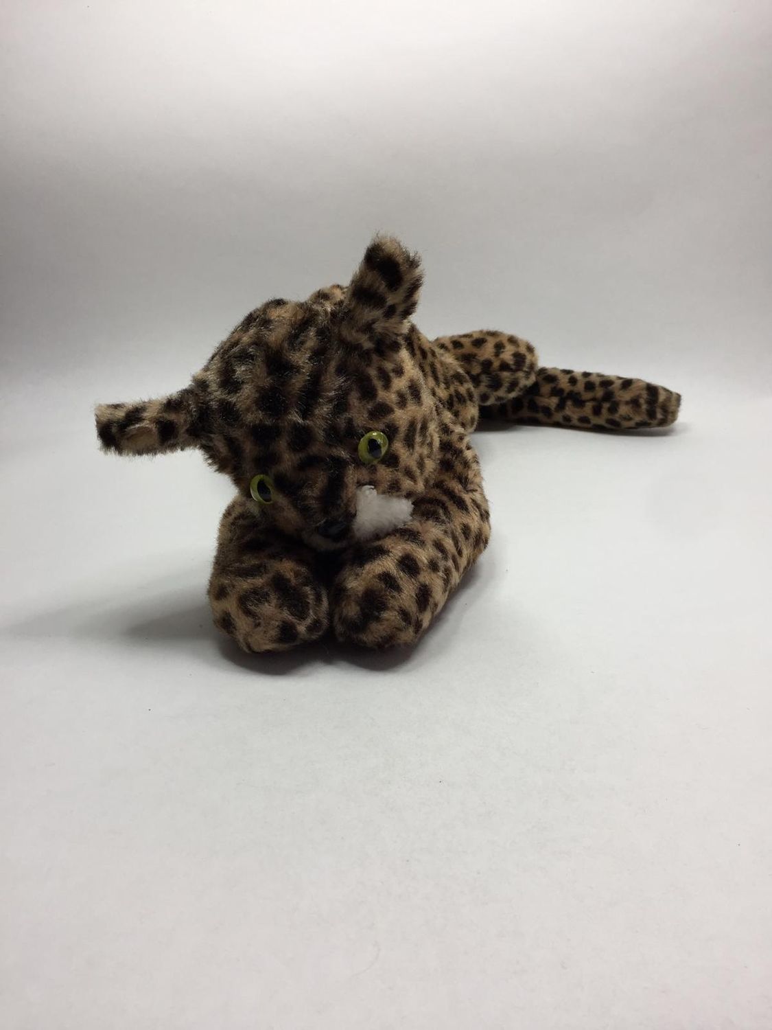Leopard Knuffel liegend 80 cm sehr selten Vintage