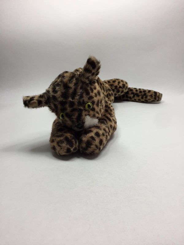 Leopard Knuffel liegend 80 cm sehr selten Vintage
