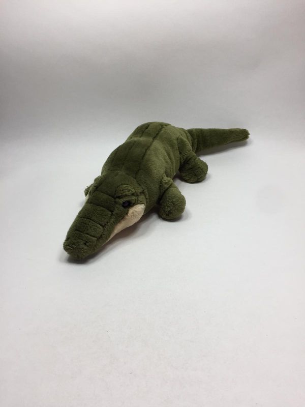 Krokodil Knuffel liegend 60 cm Sammlerstück