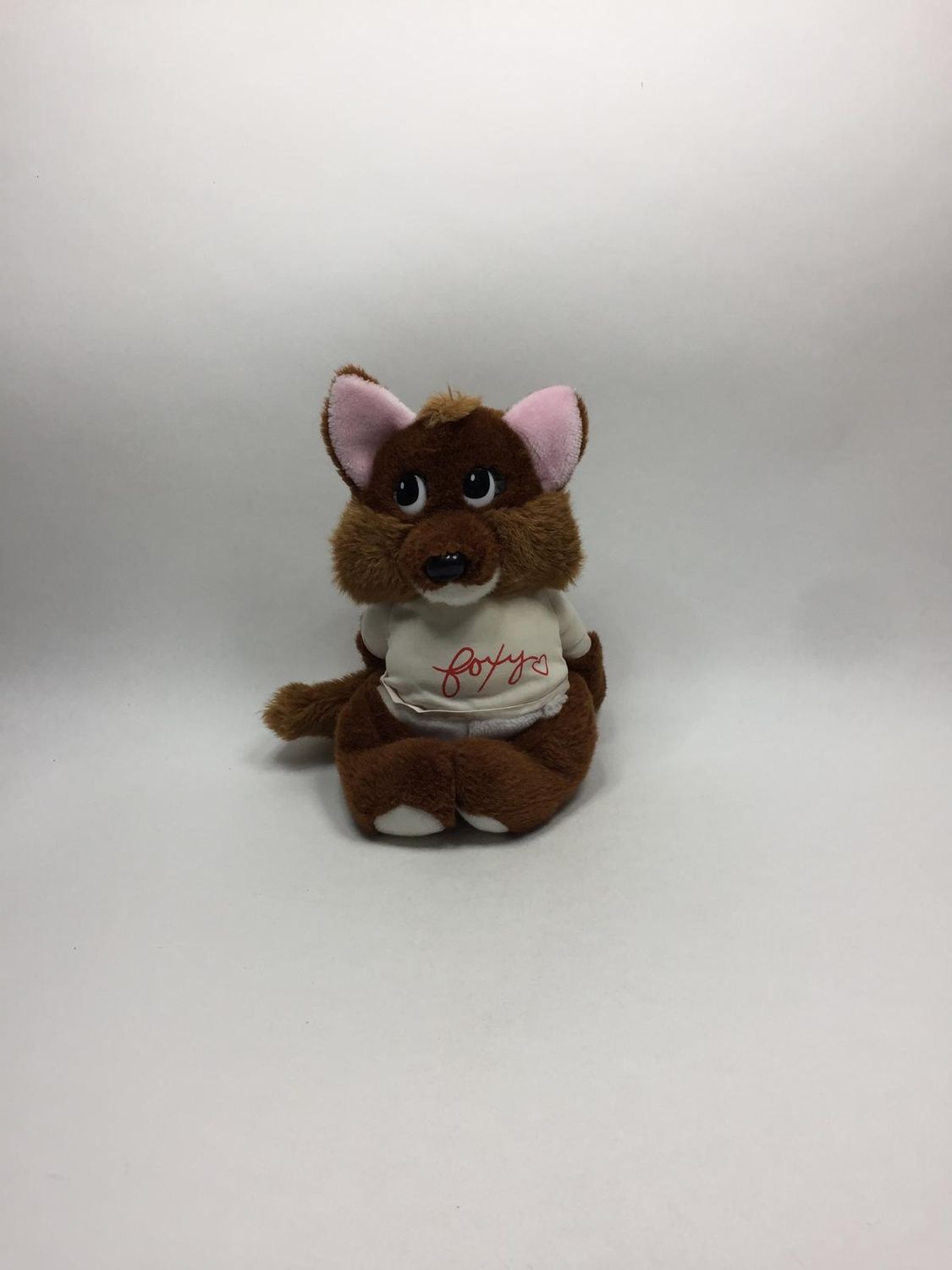 Fuchs Knuffel "Foxy the fox" sitzend 28 cm Vintage Sammlerstück