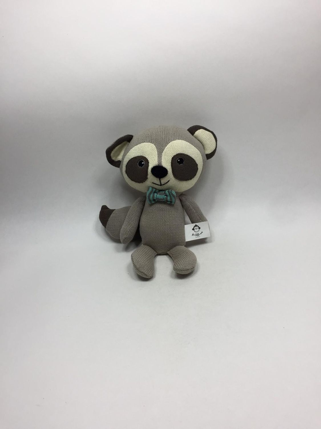 Waschbär Depot stehend 33 cm sehr selten