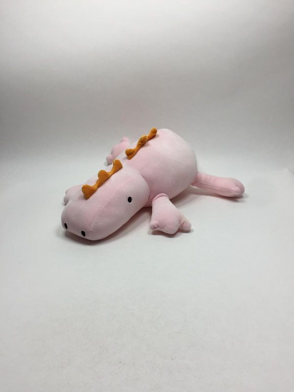 Dinosaurier Knuffel liegend 42 cm selten