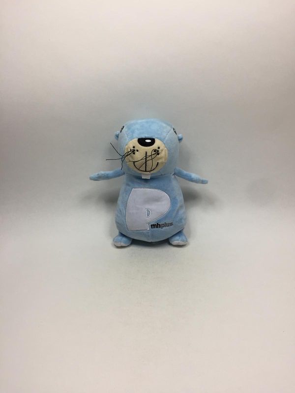 Biber mhplus Krankenkasse stehend 28 cm selten Biber mhplus Krankenkasse stehend 28 cm selten