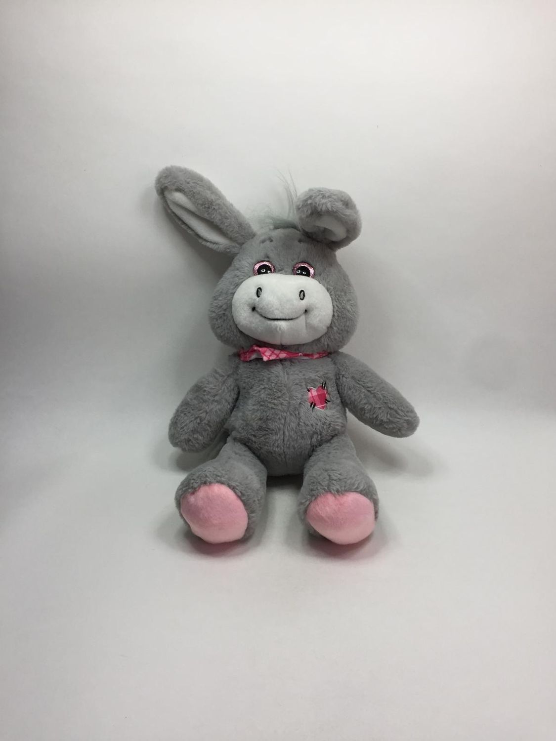 Esel Morgenroth stehend 55 cm sehr selten