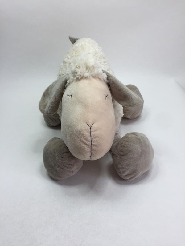 Schaf Topomini / Kissen stehend 48 cm Sammlerstück