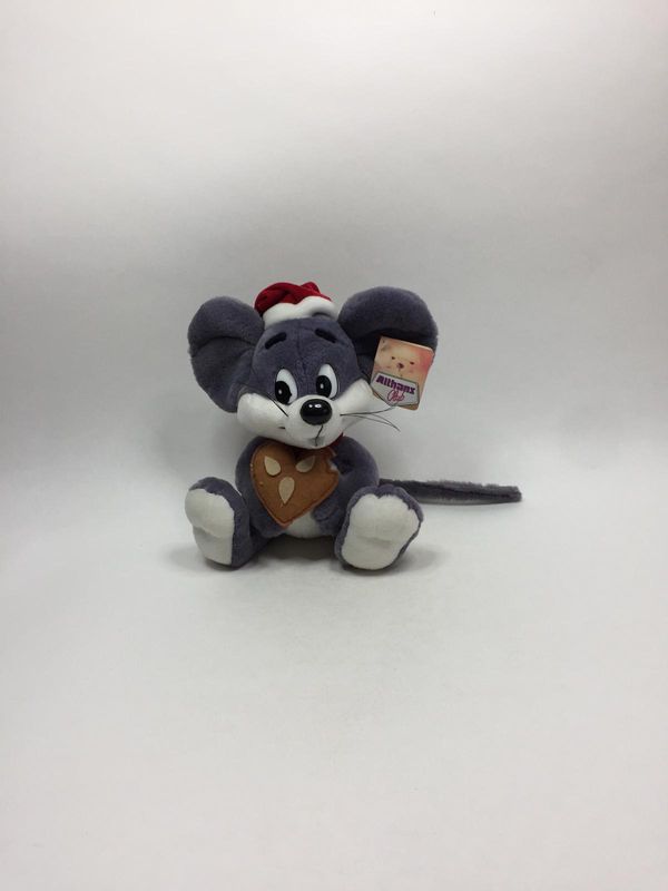 Maus Althans Club sitzend 23 cm Sammlerstück mit Etikett