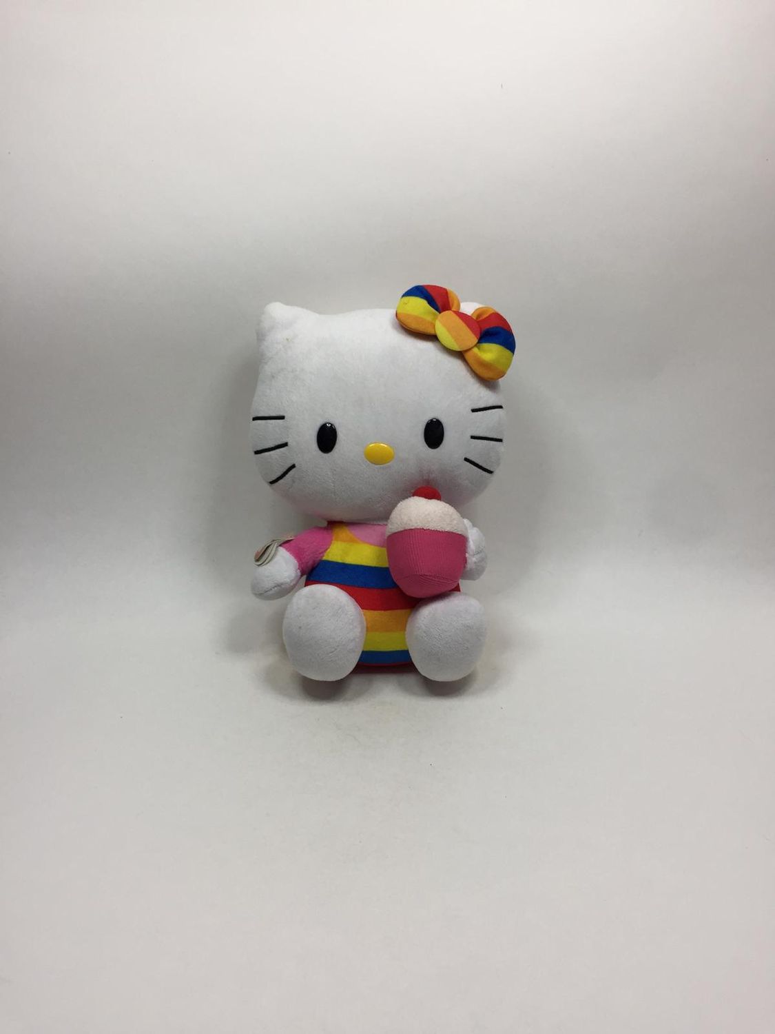 TY Hello Kitty Katze sitzend 30 cm selten mit Etikett