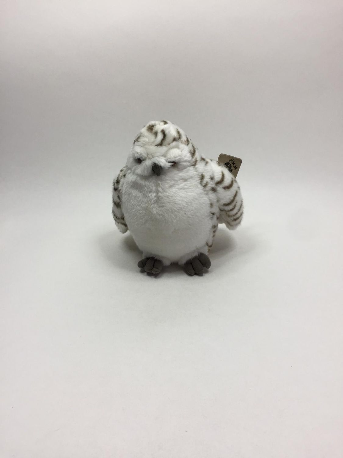 WWF Schneeeule stehend 23 cm selten
