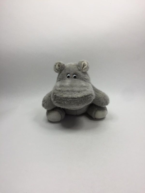 Nilpferd Karstadt AG sitzend 28 cm Mega Sammlerstück