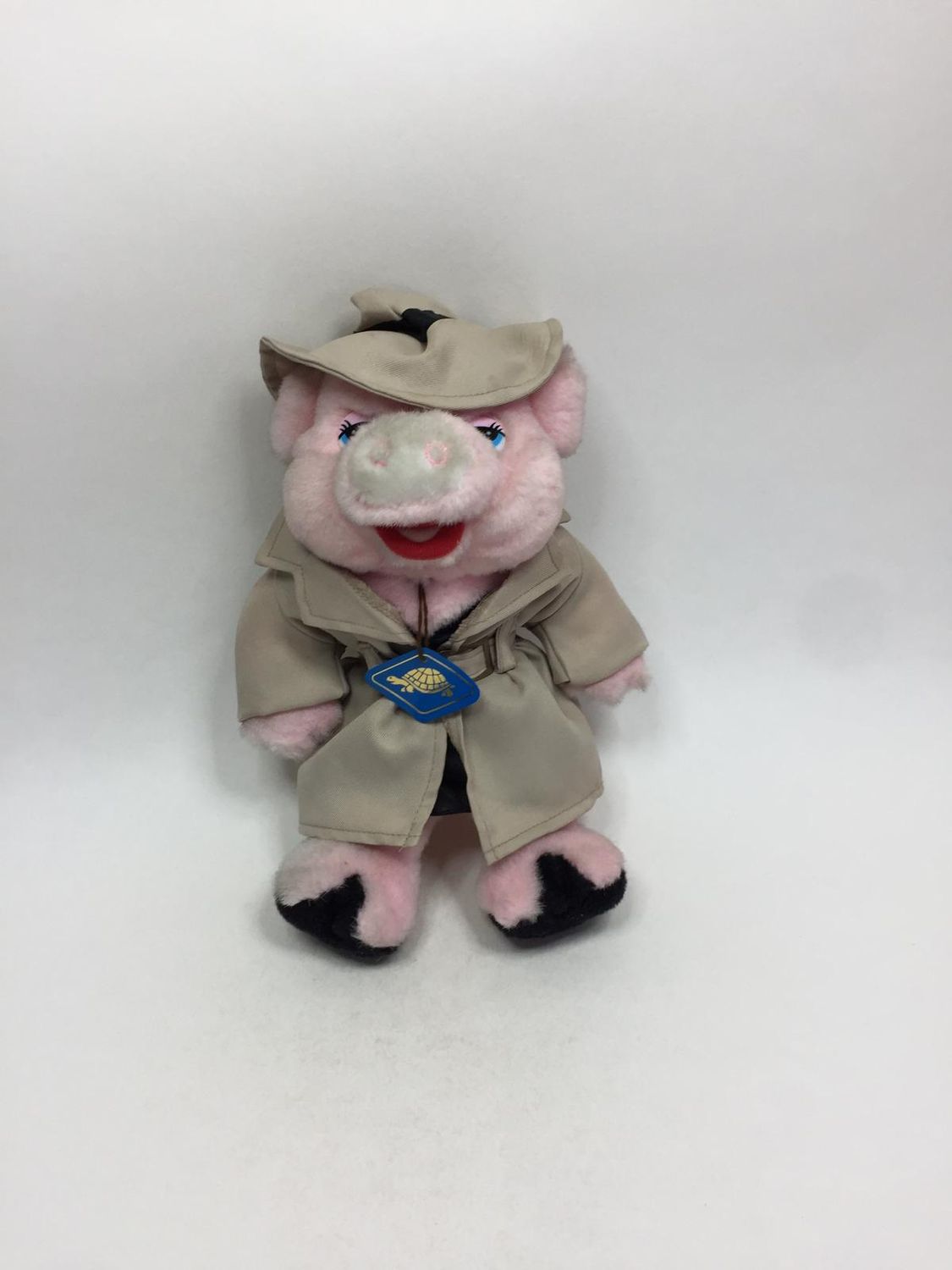 Schwein Schildkröt stehend 28 cm Vintage Rarität