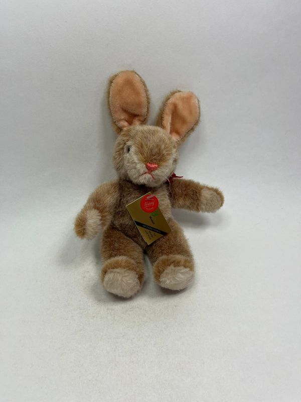 Hase Teddy Hermann stehend 30 cm Neuwertig mit Etikett