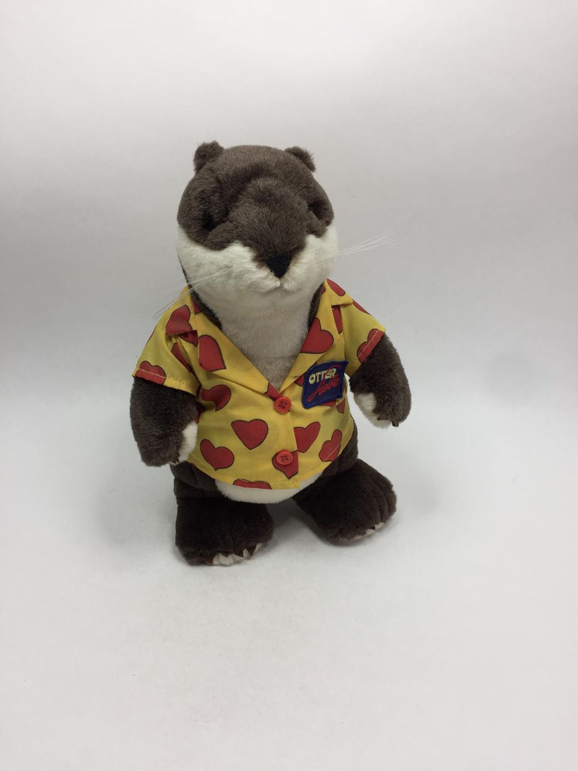 Otter aus Geld oder Liebe Schmidt Plüsch stehend 33 cm Mega Sammlerstück