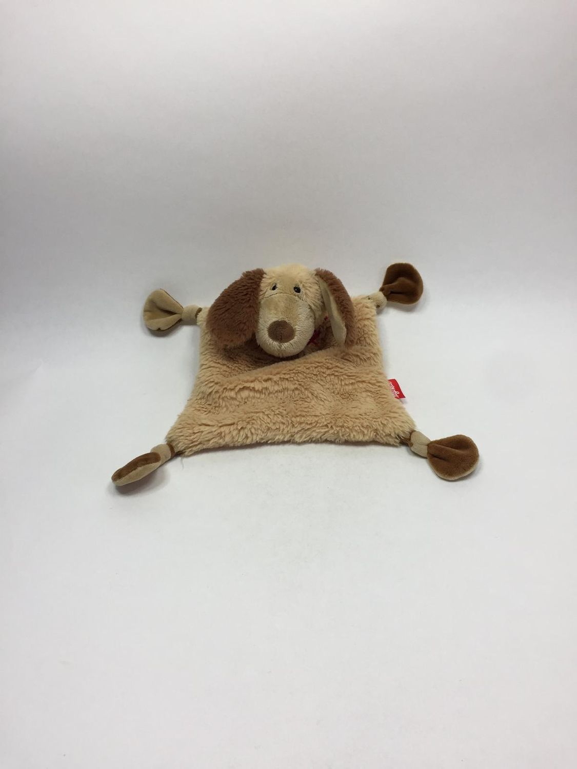 Schnuffeltuch / Schmusetuch Hund Sigikid stehend 35 cm selten