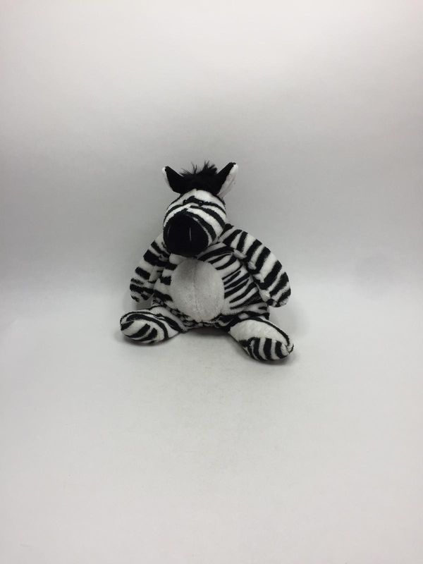 Zebra Kuschelwuschel stehend 33 cm selten