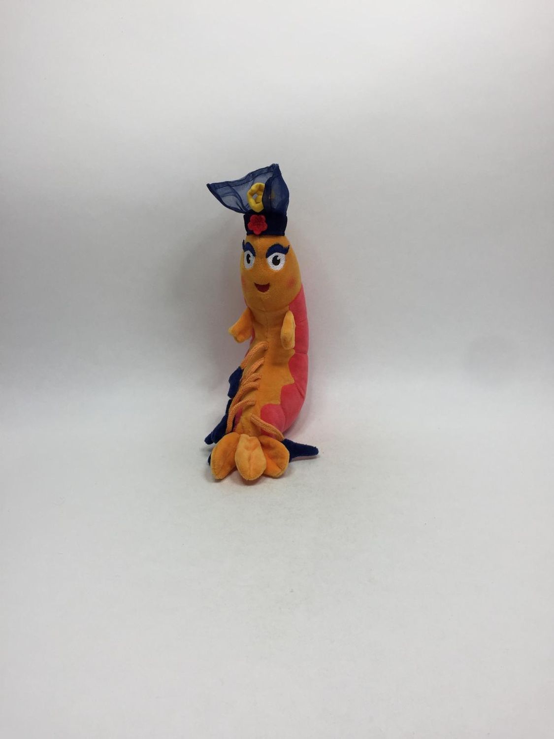 Garnele Maskottchen Schauinsland "Adele" sitzend 23 cm Sammlerstück