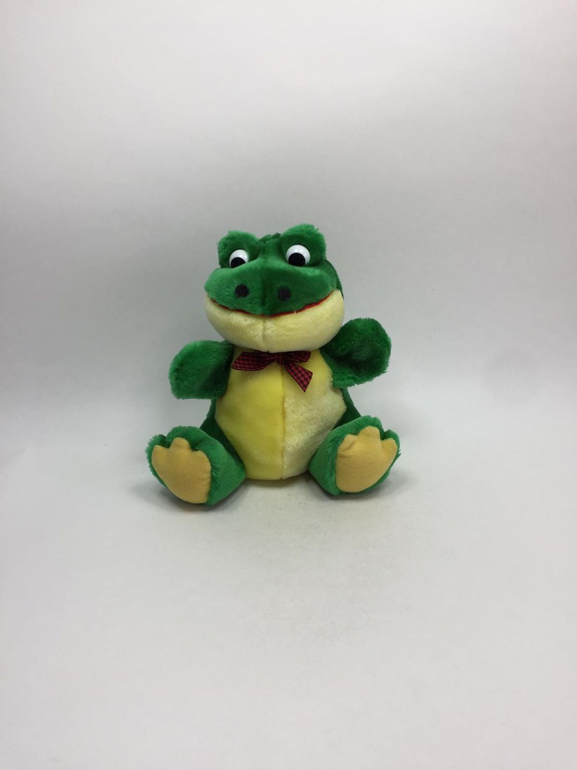 Frosch Handpuppe Bastitoys sitzend 25 cm selten