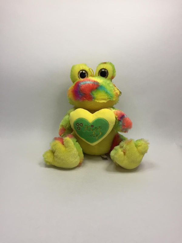 Frosch Morgenroth stehend 40 cm Neuwertig mit Etikett