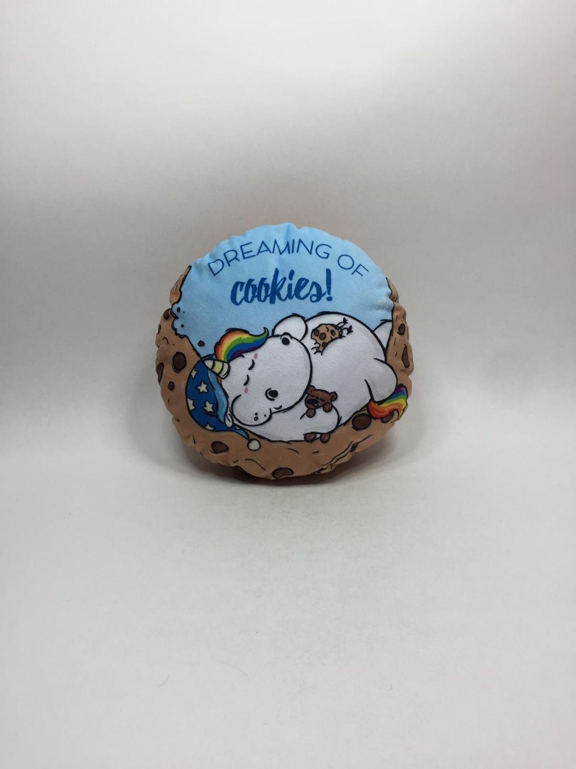 Deko Kissen Pummeleinhorn Knuffel stehend 25*25 cm selten