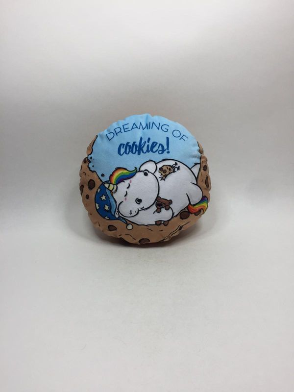 Deko Kissen Pummeleinhorn Knuffel stehend 25*25 cm selten