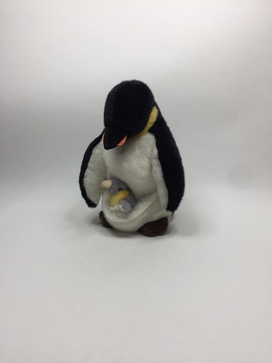 Pinguin mit Baby Nicotoy stehend 30 cm sehr selten
