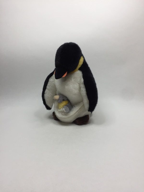 Pinguin mit Baby Nicotoy stehend 30 cm sehr selten