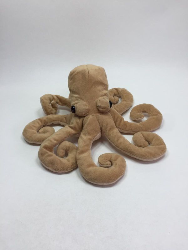 Krake, Krebs, Tintenfisch, Oktopus, Hummer Knuffel liegend 35 cm sehr selten