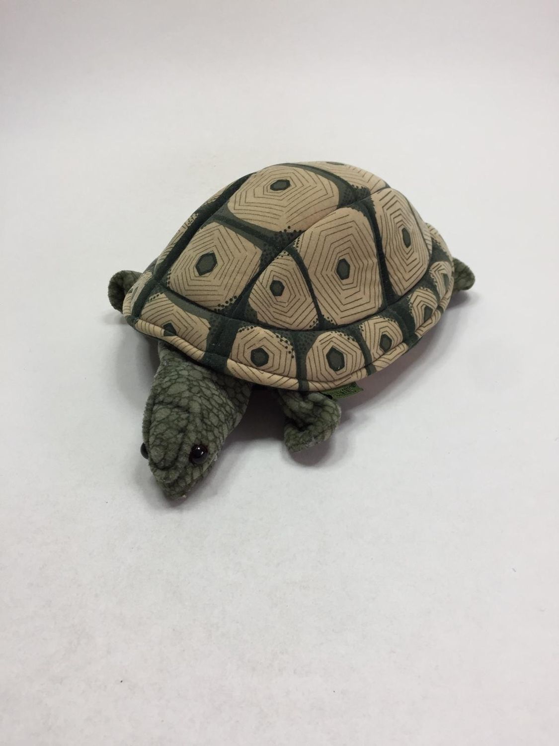 Schildkröte Handpuppe Folkmanis liegend 28 cm selten